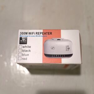 300M WiFi Repeater Extender 300Mbps Wireless Network Booster